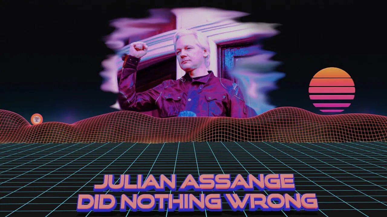 [1/2 MEME] Julian Assange Did Nothing Wrong --Synthwave--