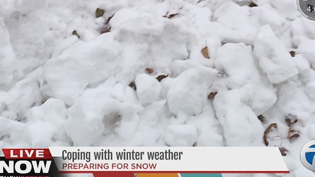 How people are coping with the winter weather