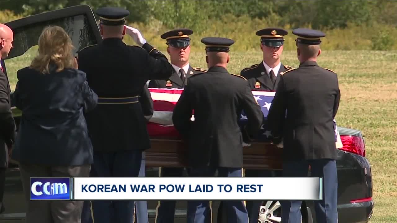 Stark County Korean War POW returns home to full military burial