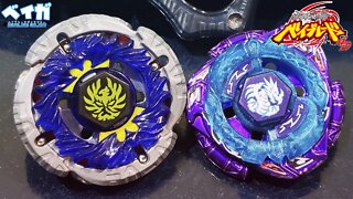 JADE JUPITER S130RB vs OMEGA DRAGONIS 85XF na arena DASH - Metal Fight Beyblade メタルファイトベイブレード