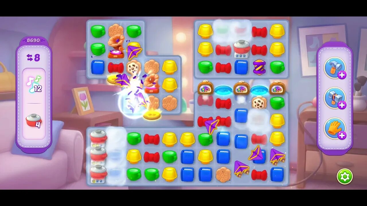 Playrix Homescapes Gameplay Walkthrough Level 8690