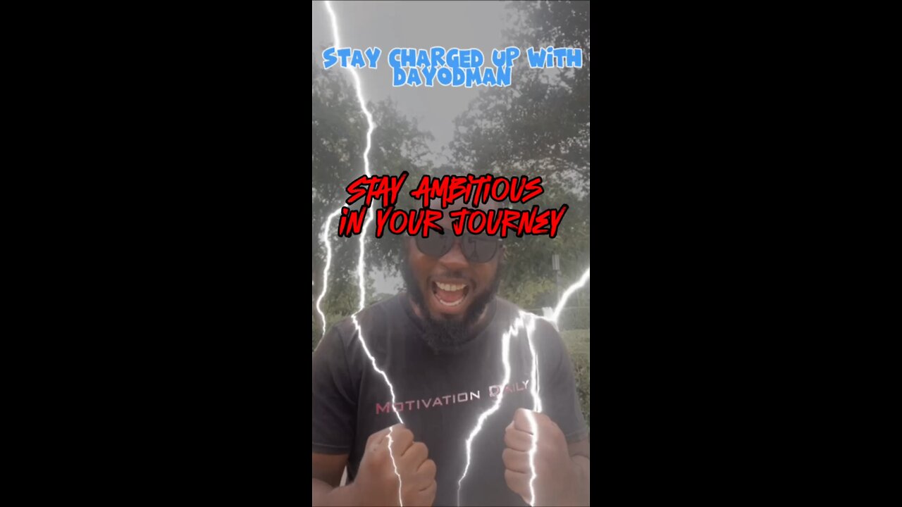 Stay Ambitious #dayodman #motivation #ambition #staythatway #eeyayyahh