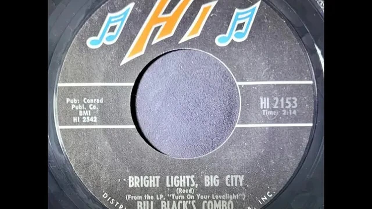 Bill Black's Combo – Bright Lights, Big City