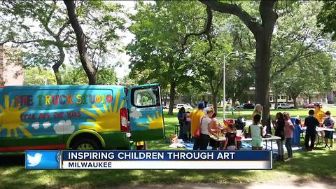 Local nonprofit brings art to children