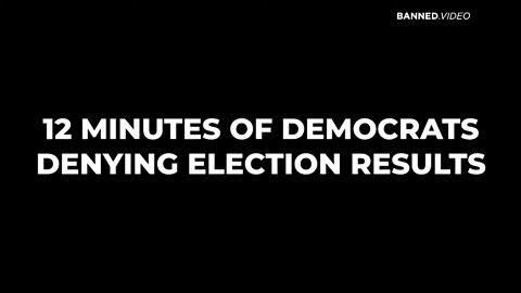 Watch Dematrds Bitch About Election Results For 12 Minutes