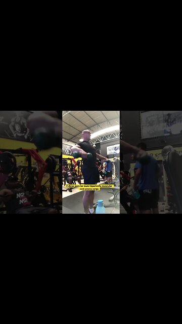 2 Dicas para ter mais hipertrofia com pouca carga #shorts