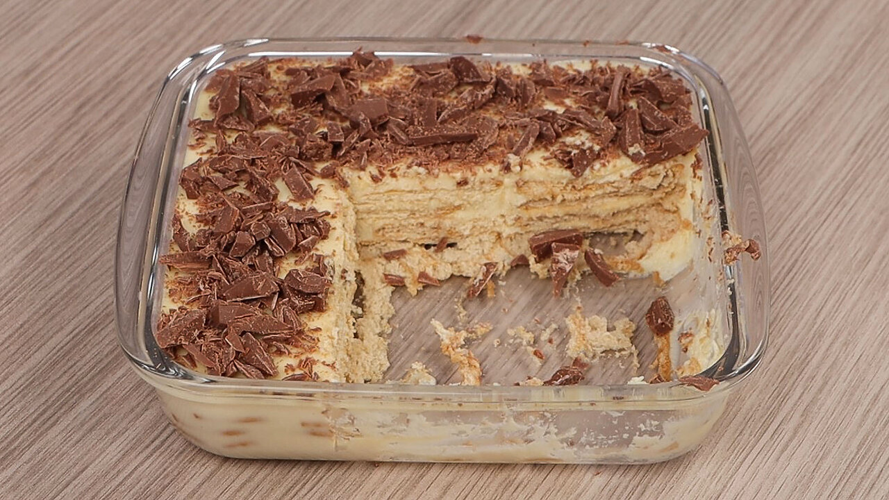 Delicioso postre cremoso y sencillo de hacer