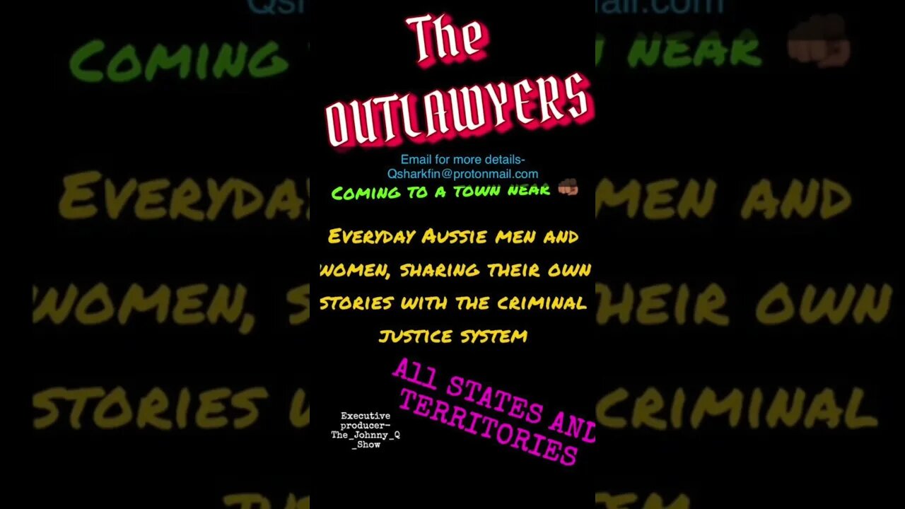 ANNOUNCING~ THE OUTLAWYERS!! LIVE SHOW! Coming to a town near 🫵🏽