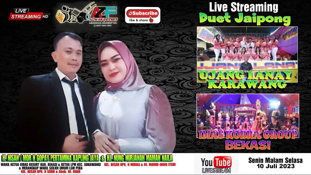 LIVE DUET MAUT IMAS KOBRA GROUP VS UJANG LANAY