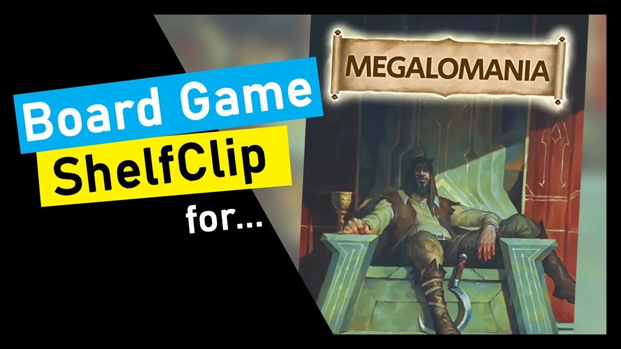 🌱ShelfClips: Megalomania Card Game (Short Board Game Preview)