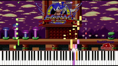 6Sonic The Hedgehog - Spring Yard Piano MIDI