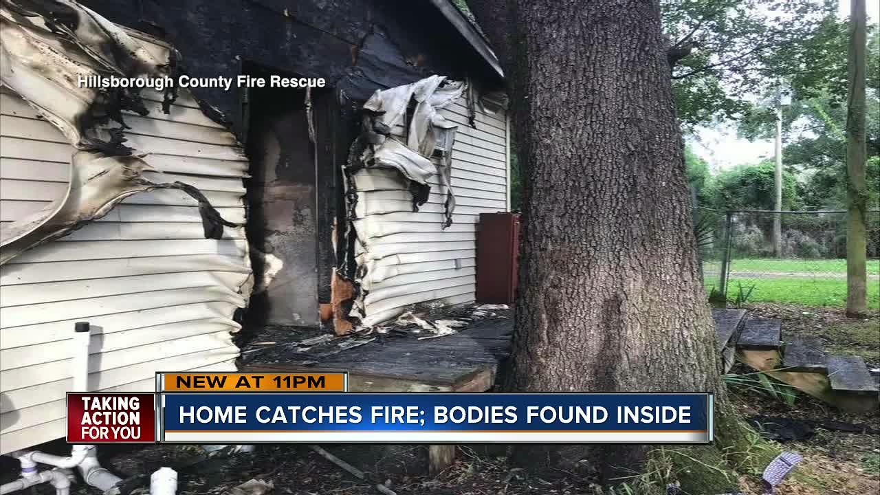Hillsborough deputies conducting triple death investigation after responding to house fire call