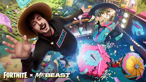 Mr Beast Arrives on the Fortnite Island