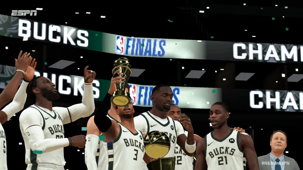 NBA 2K23 | Winning the 2022-2023 NBA Title with Allen Iverson & Milwaukee Bucks