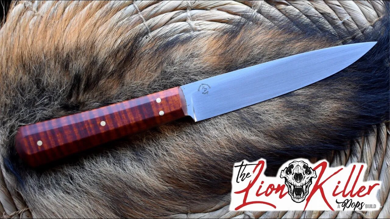 Forging the Lion Killer ( Pops Knife Supply build-along)