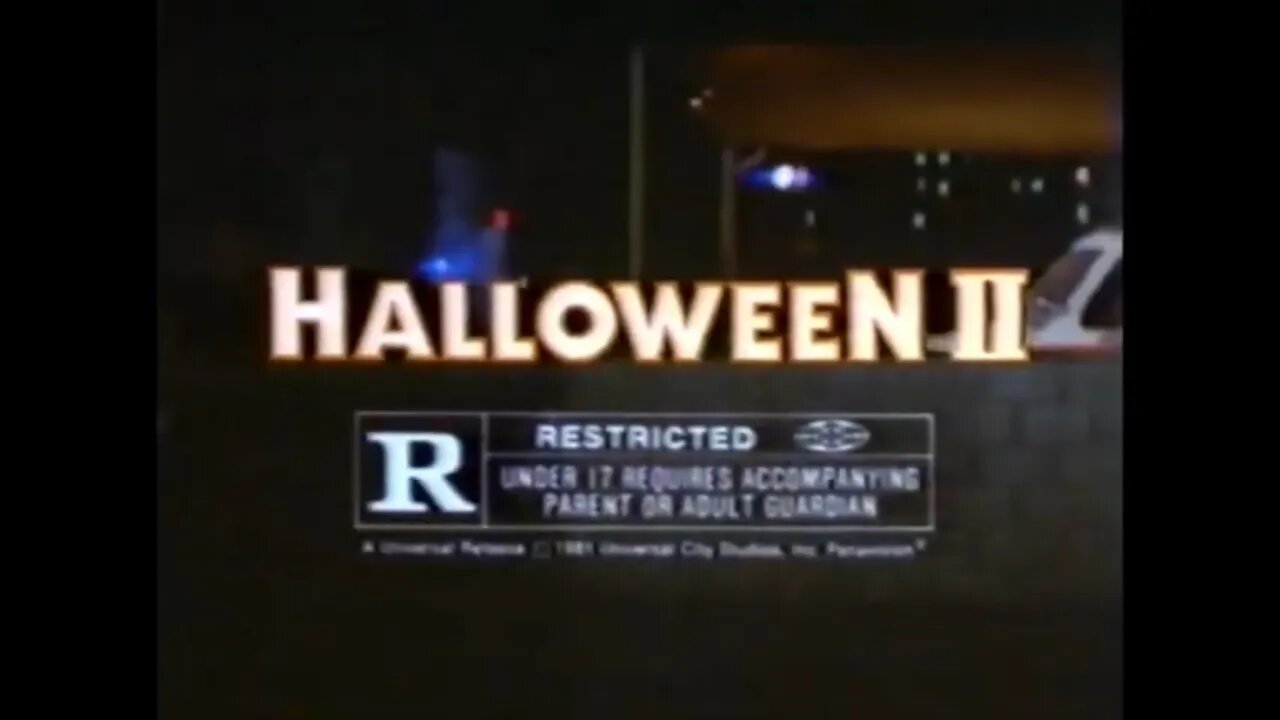 HALLOWEEN II (1981) TV Spot 1 [#halloween2 #halloween2trailer]