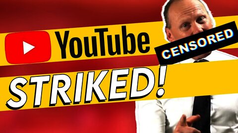YouTube CENSORED Our Podcast! - Video Striked and Removed #shorts