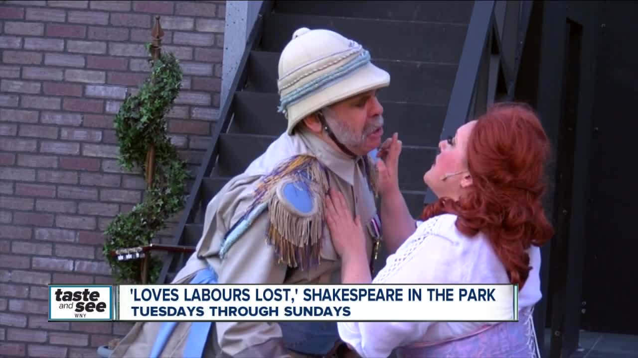 Finding lots of laughs in 'Loves Labour's Lost' in Shakespeare In Delaware Park