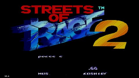 Streets of Rage 2 - All Levels - SEGA 1992