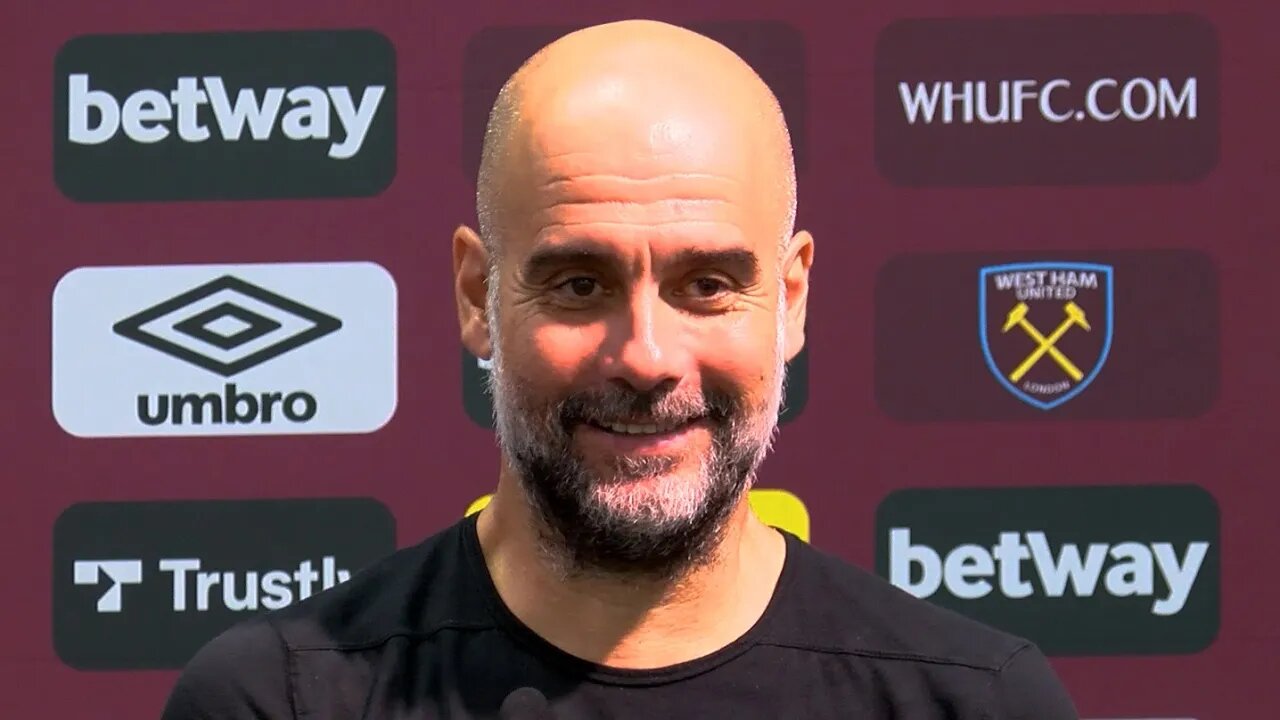 'Kyle Walker's Mum and Dad give him some "GENETICS!" | Pep Guardiola Embargo | West Ham 1-3 Man City