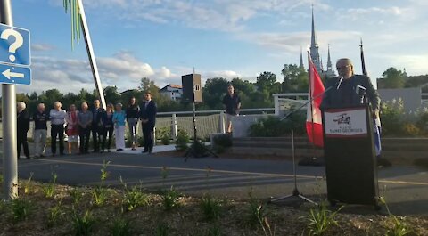 Mur de soutènement cérémonie 2019