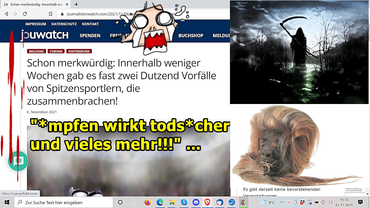 "*mpfen wirkt tods*cher und vieles mehr!!!" ...
