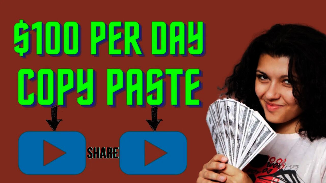 COPY PASTE EARN MONEY IN MOBILE, $100 A DAY, AFFILIATE MARKETING, FREE TRAFFIC