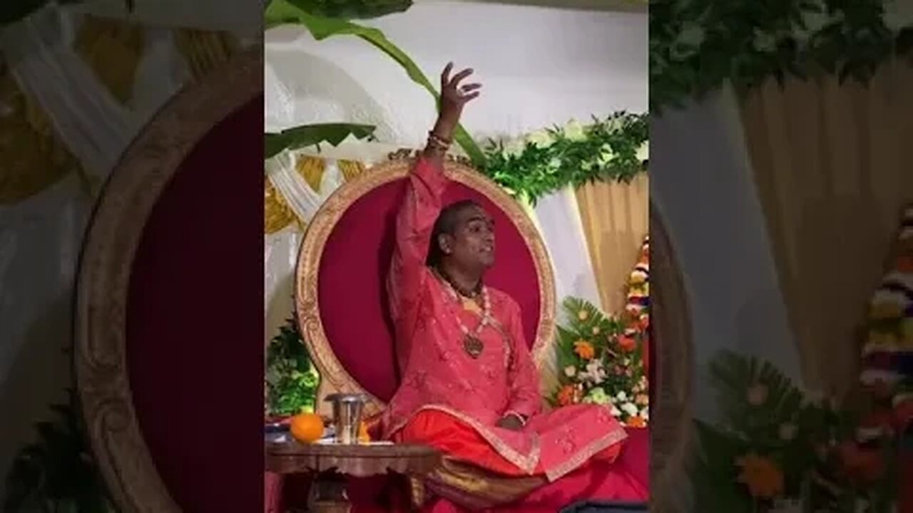 A importância de entoar o nome de Rama: Guruji em Morcellement St Andre, Maurícias, 26 Março 2023