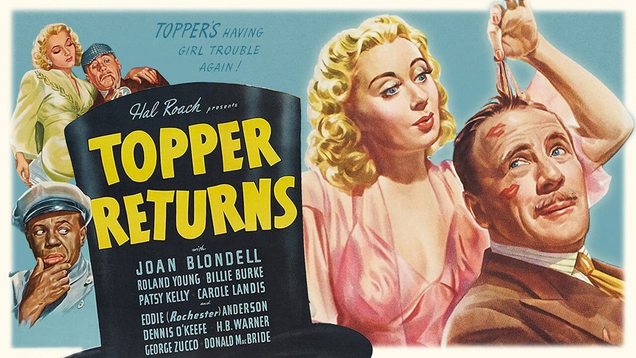 Topper Returns (1941) Joan Blondell, Roland Young, Carole Landis