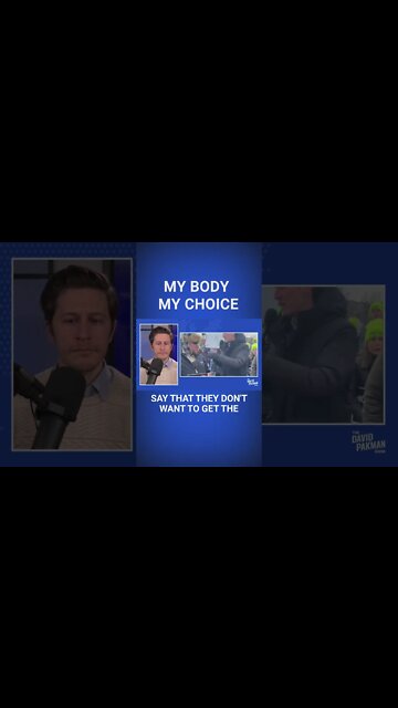 "My Body My Choice" Anti-Vaxxer Opposes Abortion #shorts