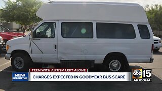 Charges after teen with autism left of bus