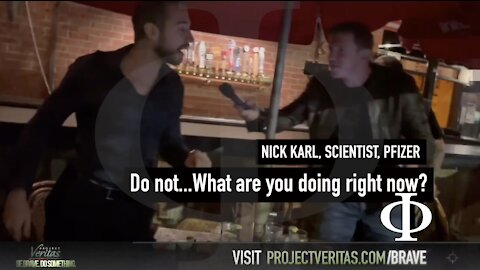 James O'Keefe e Nick Karl scienziato di Pfizer (ITA)
