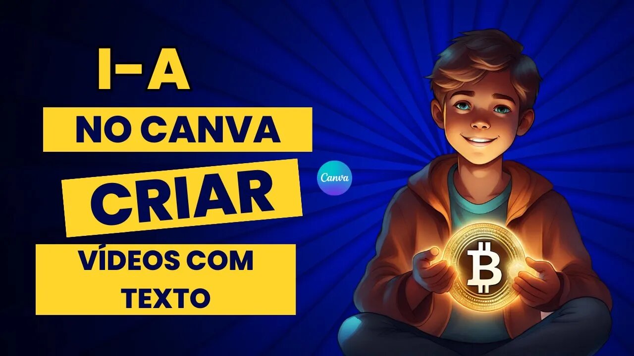 Inteligencia Artificial no Canva para Criar vídeos com texto [I-A]