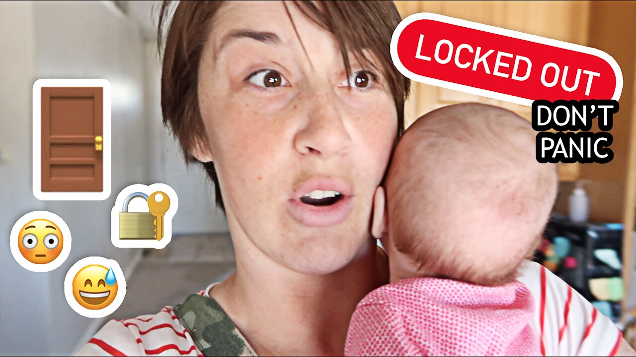 LOCKED MYSELF OUT OF THE HOUSE || theHilariousGales