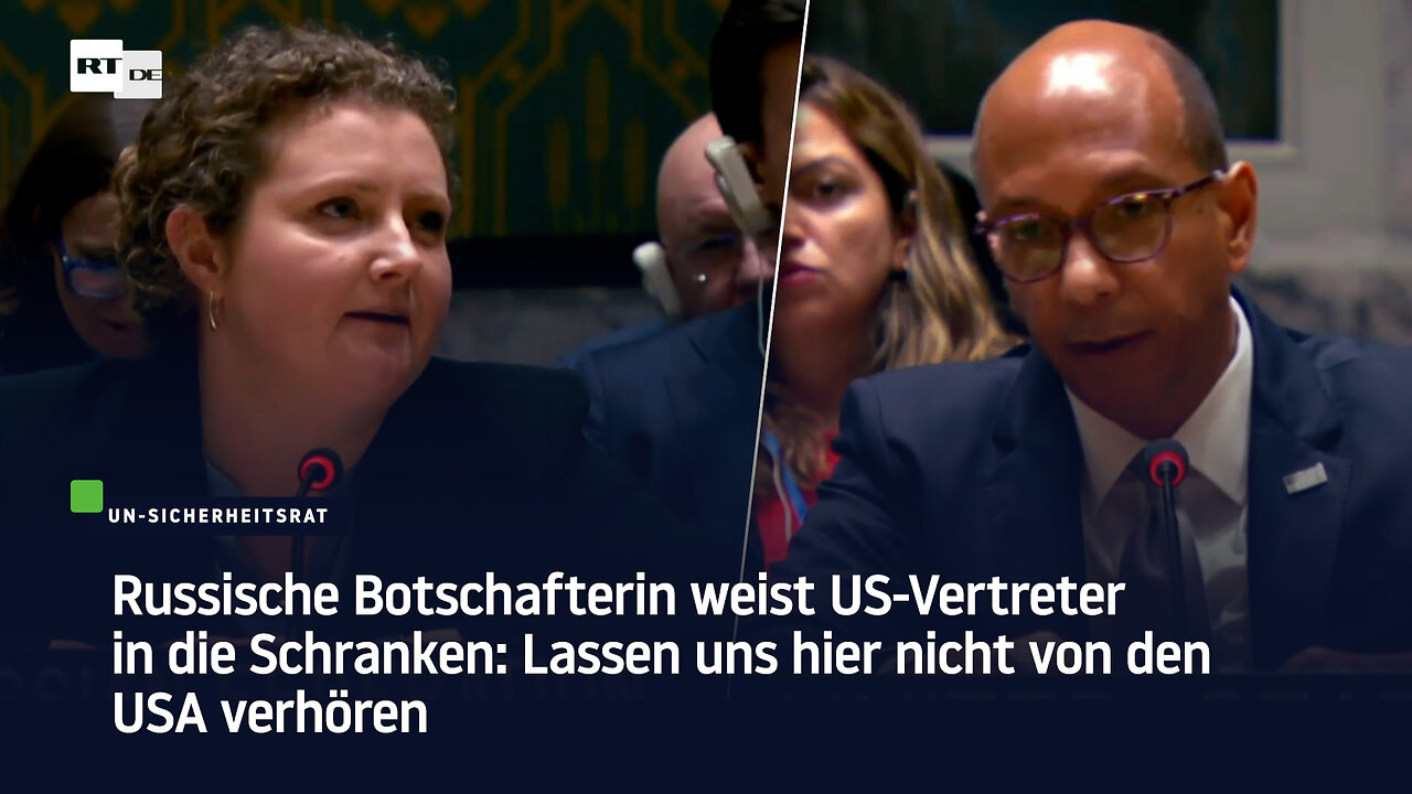 Russische Botschafterin weist US-Vertreter in die Schranken