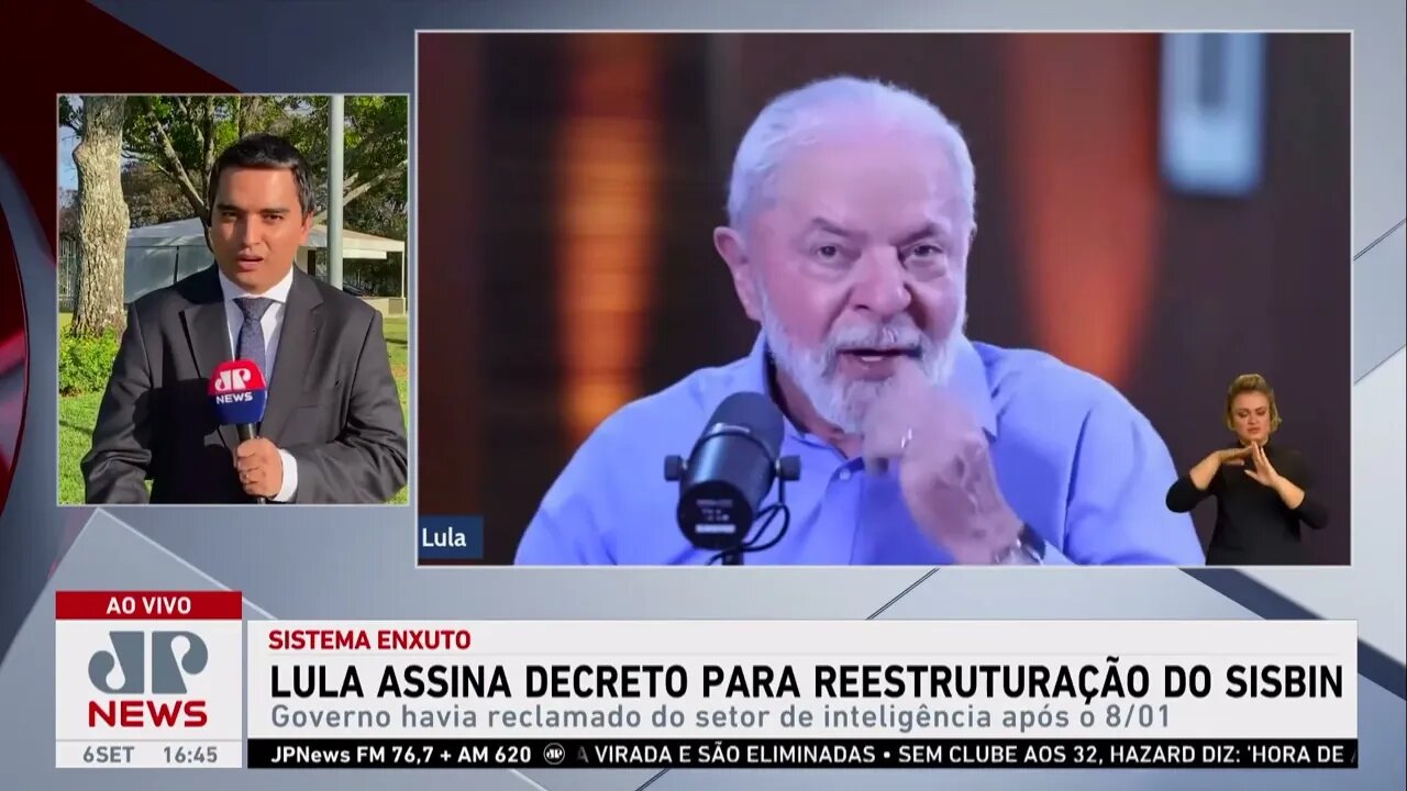 Lula não comparece a evento da Abin e assina decreto para reestruturação do Sisbin