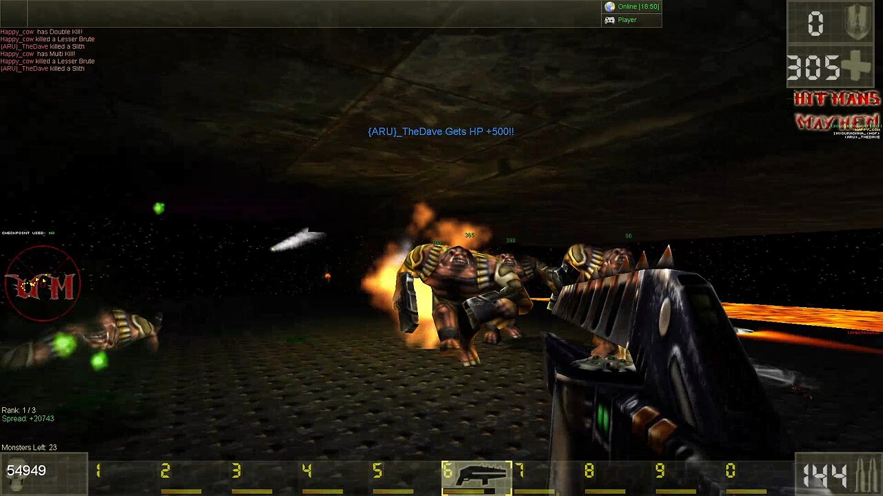 Pit of Brutes - Unreal Tournament Monster Hunt