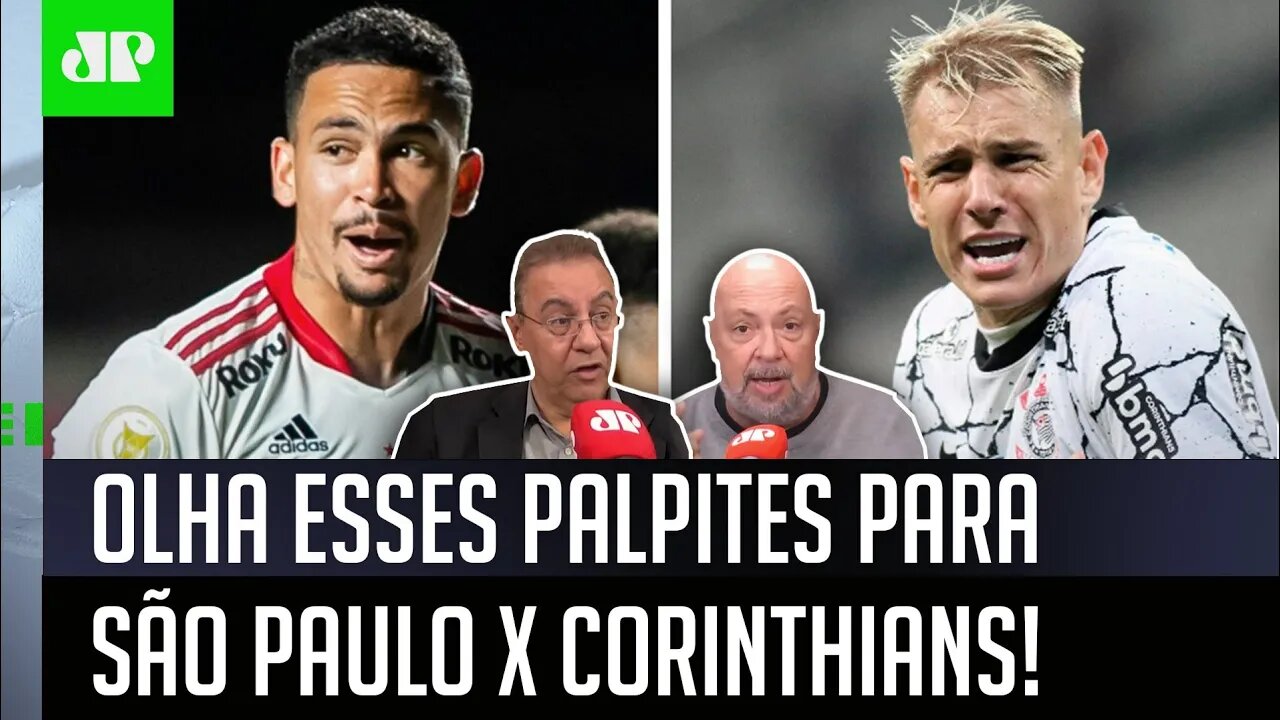 "Quem VAI GANHAR esse São Paulo x Corinthians é o..." Veja DEBATE ANTES do CLÁSSICO!