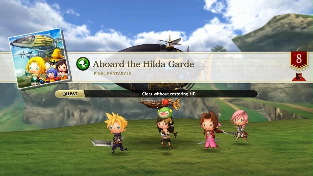 FFIX - Aboard The Hilda Garde - perfect chain / ultimate / SSS