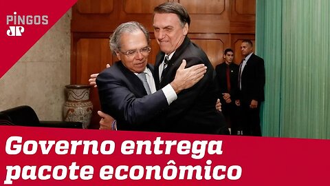 Governo entrega pacote de medidas econômicas ao Congresso
