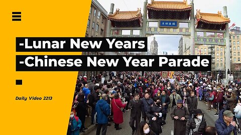 Vancouver Chinese New Year Parade Walk 2023, Lunar New Years In Chinatown