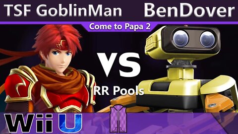 TSF GoblinMan (Roy) vs. BenDover (ROB) - Wii U RR Pools - CTP2
