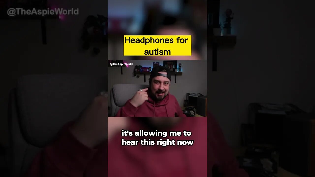 Headphone for autism @TheAspieWorld #autism #shorts #actuallyautistic
