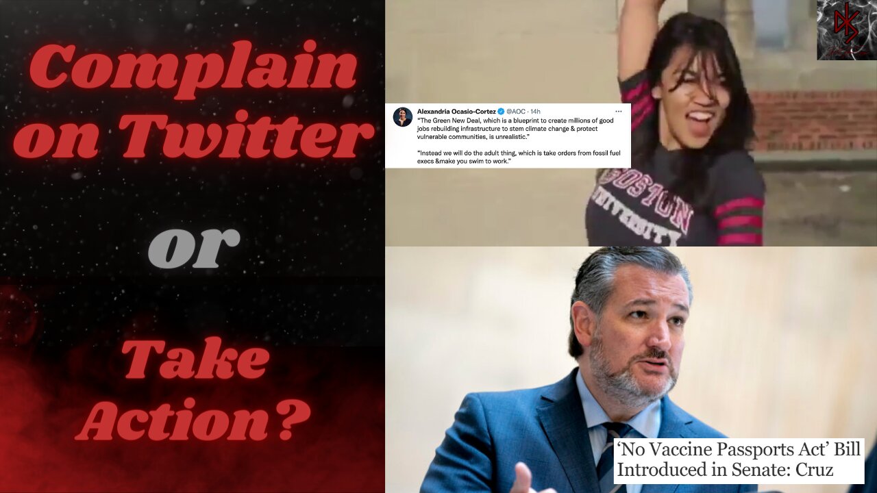 AOC Complains on Twitter, Yet Does Nothing to Help | Ted Cruz Points Out Something & Drafts a Bill
