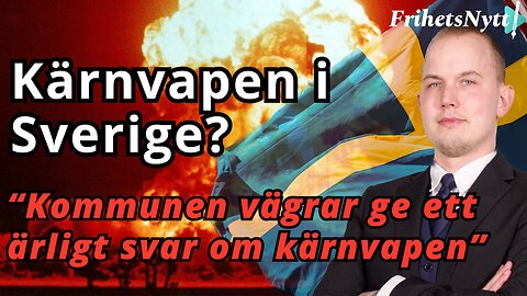 Kommunen vägrar ge ett riktigt svar om kärnvapen i Sverige