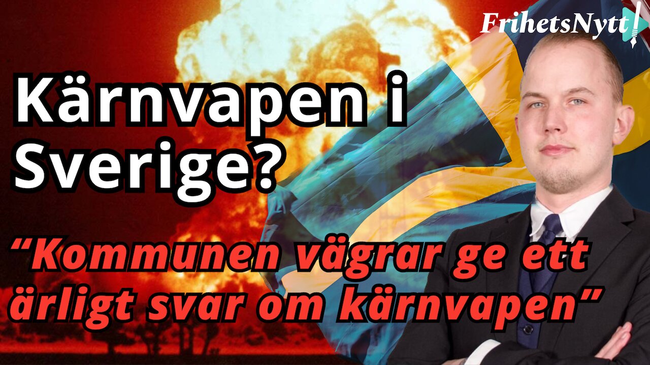 Kommunen vägrar ge ett riktigt svar om kärnvapen i Sverige