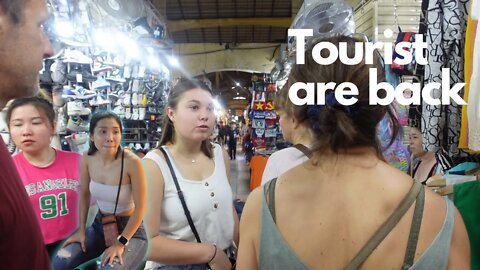 Tourist ARE back in Ben Thanh Market! PRICES INCREASE !