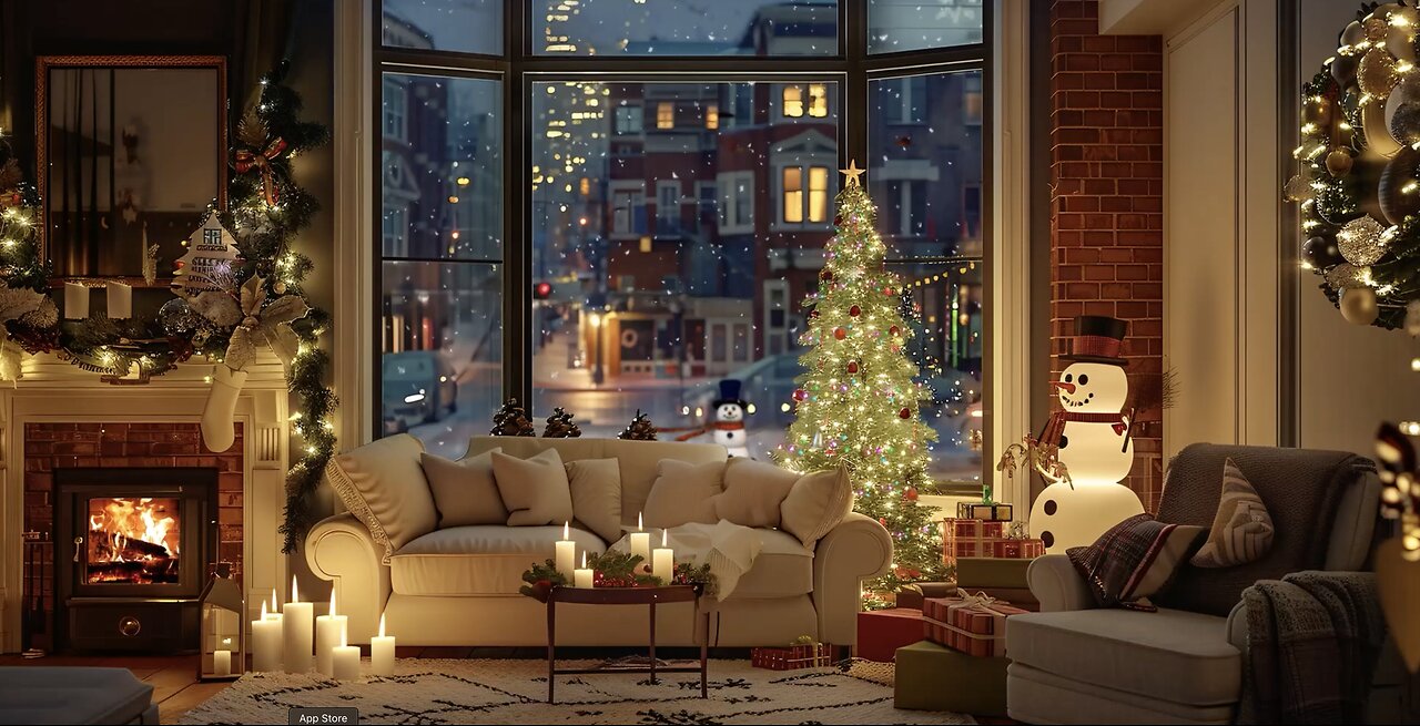 Christmas Jazz Fireplace Smooth Jazz for Cozy Nights 2025 Relax