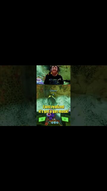 Subnautica - Bullying a Gassy Fish Boi #shorts