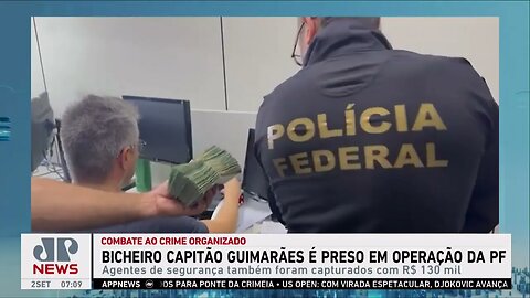 Bicheiro capitão Guimarães é preso em operação da PF